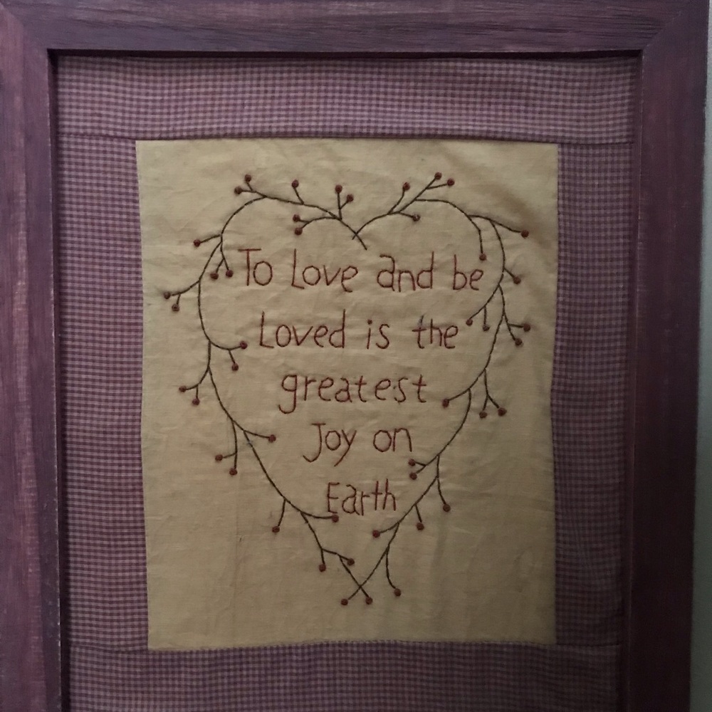 Rustic, primitive wall decor.